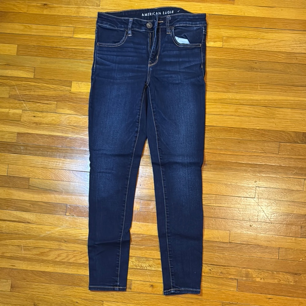 American Eagle Outfitters Blue Skinny Jeans